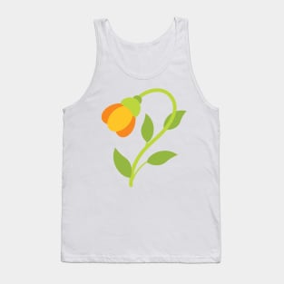 Cute Colorful Flower Tank Top